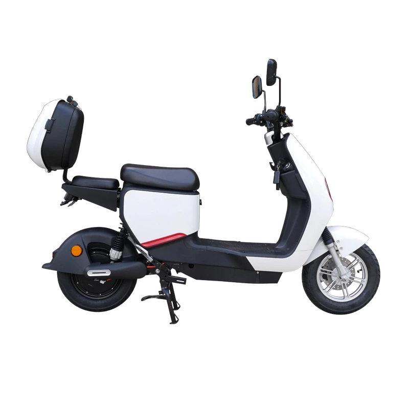 Hot Selling 10inch 12icnh 600w 800w Electric Moped 60km Electric Sport Motorcycle