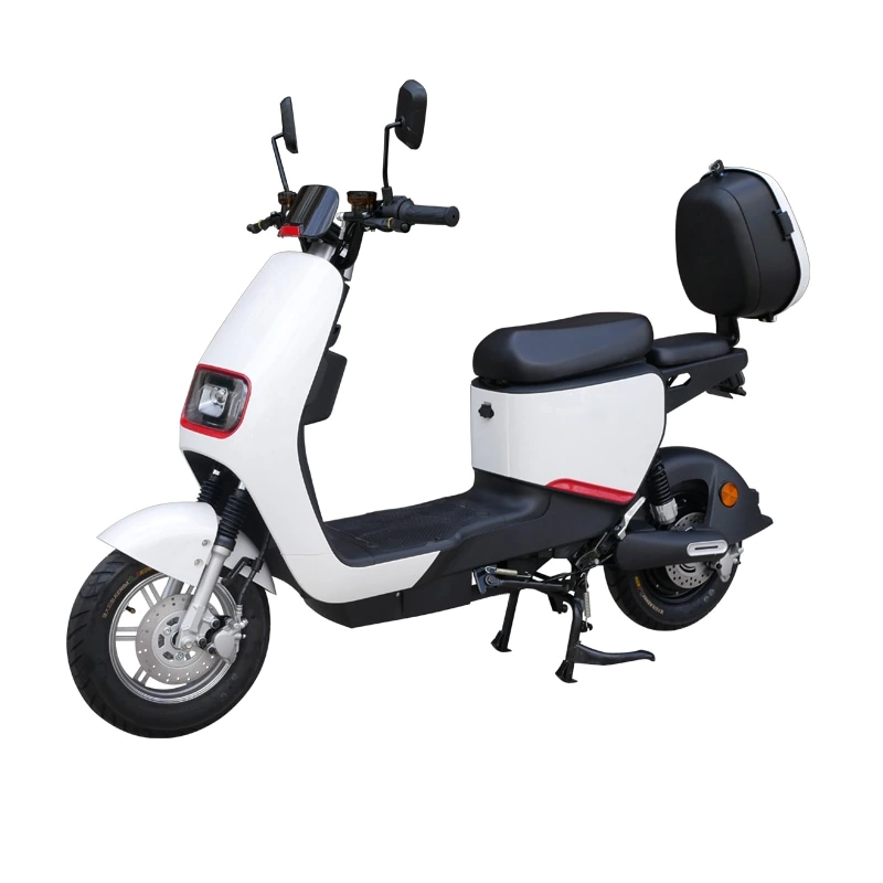 Hot Selling 10inch 12icnh 600w 800w Electric Moped 60km Electric Sport Motorcycle