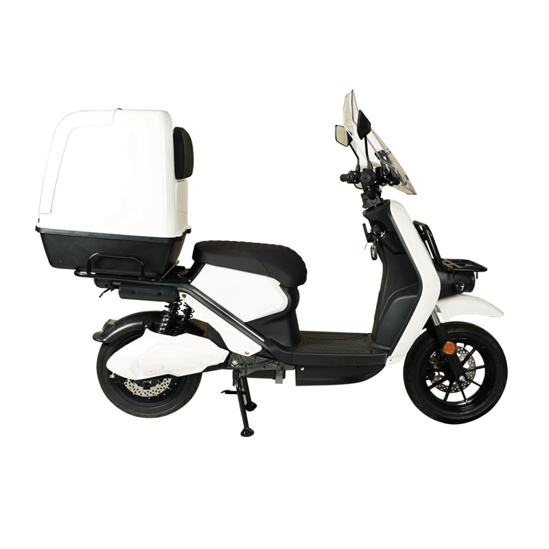 72 Volt Lightweight Moped Scooter 1.2kw Electric Touring Motorcycle