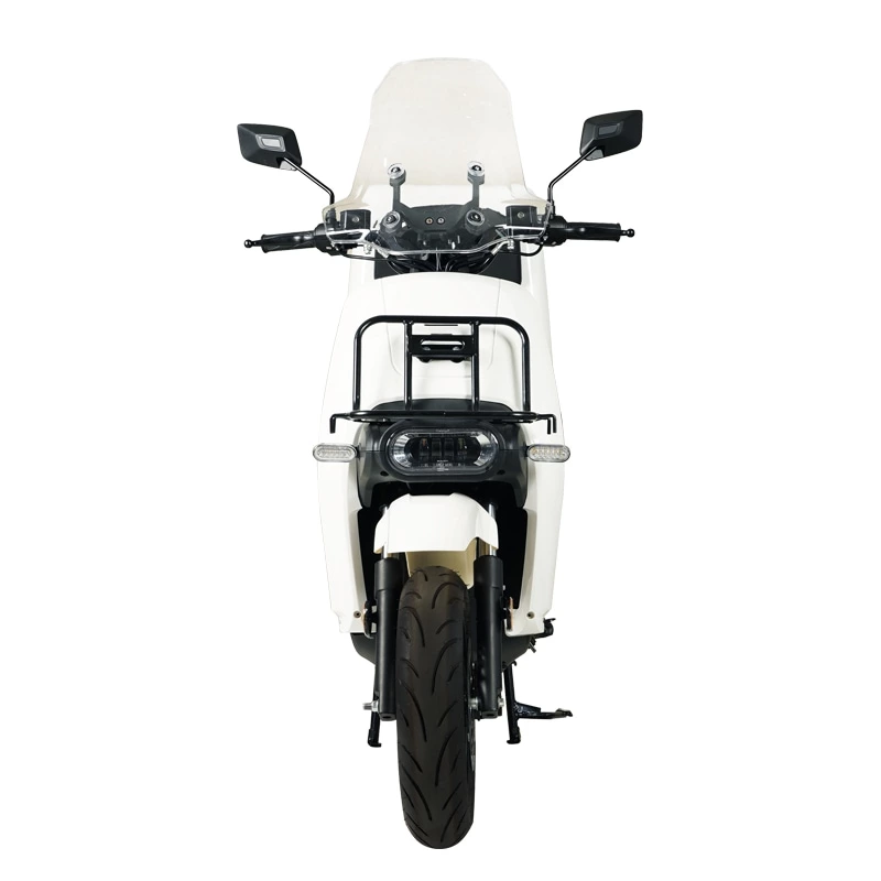 72 Volt Lightweight Moped Scooter 1.2kw Electric Touring Motorcycle